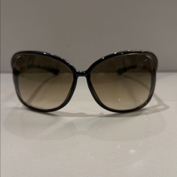 Accessories - Tom Ford Olive Green Gradient Lens Sunglasses